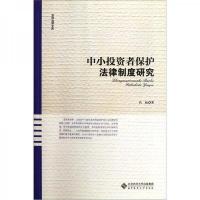 中小投资者保护法律制度研究