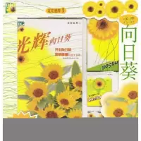 花花世界3:光辉向日葵(随书附送种子培养土纸花盒)