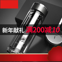 玻璃杯茶水分离泡茶杯高档商务水杯男女隔热厚底便携过滤杯子