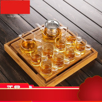 透明玻璃茶具套装整套功夫茶杯套装茶壶泡茶器加厚家用简约