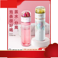 物茶水分离泡茶杯双层玻璃杯过滤保温女透明便携随手杯水杯子