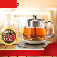 自动上水电热水壶花茶养生壶煮茶器耐热玻璃蒸汽煮茶壶蒸茶壶