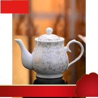 镇瓷器茶壶陶瓷大容量瓷茶壶大号单壶瓷陶瓷壶套装泡茶壶家用