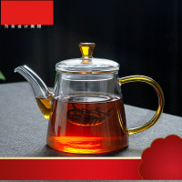 璃山壶玻璃茶壶单壶功夫泡茶壶煮茶家用耐高温过滤花茶具套装