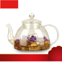 KO/730玻璃茶壶花茶壶耐热耐高温玻璃茶具煮冲茶器家用泡茶