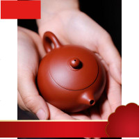 壶宜兴紫砂壶纯全手工原矿朱泥大红袍泡茶壶套装家用西施茶壶