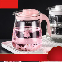量果汁壶凉水杯凉白开水壶玻璃耐热高温冷水壶凉水壶泡茶壶