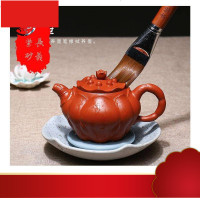 纯全手工紫砂壶莲子壶 原矿红泥名家泡茶壶茶具特价西施石瓢