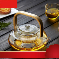 尼玻璃茶壶耐高温烧水壶过滤泡茶壶茶具套装家用电陶炉煮茶器