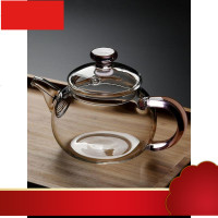 全玻璃茶壶功夫茶具小号泡茶壶家用煮茶器过滤防爆花茶烧水壶