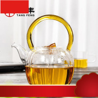 玻璃茶壶耐高温提梁带盖煮水果茶壶花茶壶加热家用下午茶茶具