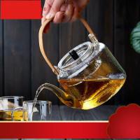 尼玻璃煮茶壶耐热泡茶壶家用电陶炉烧水壶大号黑茶普洱煮茶器