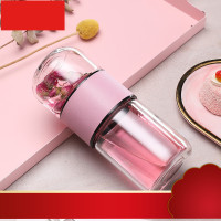 茶水分离泡茶杯玻璃杯子便携男迷你可爱网红过滤喝茶叶水杯女