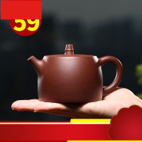 名家纯全手工紫砂壶捡漏大小容量紫泥汉铎功夫泡茶壶茶具套装