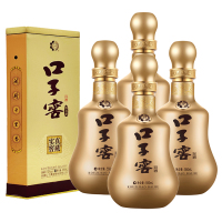 口子窖白酒高度10年型50度550ML*4瓶白酒[容量升级版]节日送礼