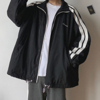 外套男ins潮百搭港风夹克 男士宽松春季风衣褂子2020新款男装 YUANSU男士风衣