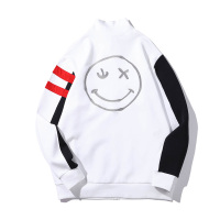 YUANSU伟臣青春潮牌大码男式运动开衫外套胖子特体加肥加大号肥佬夹克男夹克