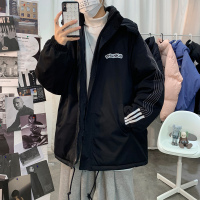 YUANSU胖胖哥冬季大码棉服男潮流宽松休闲港风棉衣潮牌新款帅气情侣棉袄棉衣