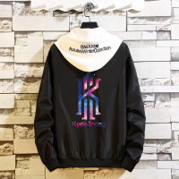 YUANSU秋冬棉衣欧文外套男2020新款秋季中国年网红同款篮球明星薄款夹克棉衣