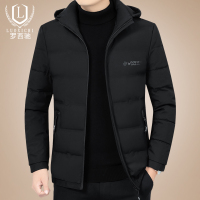 YUANSU棉衣男中年2020冬季新款中老年羽绒棉服男式加厚外套爸爸男士棉袄棉衣