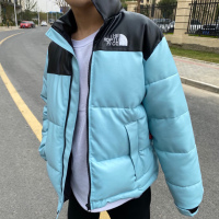 YUANSU冬季棉服男潮牌北卡蓝外套韩版社会精神小伙棉衣潮男网红学生棉袄棉衣