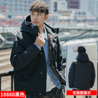 YUANSU棉衣男士冬季外套2020新款加厚工装羽绒棉服韩版潮流帅气冬装棉袄棉衣