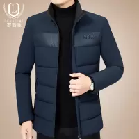 YUANSU棉衣男2020冬季新款中青年羽绒棉袄男式防寒爸爸外套加厚男士棉服棉衣