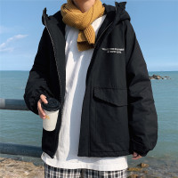 YUANSU阿喜胖棉衣男冬季2020新款潮牌羽绒棉服大码宽松加厚外套港风棉袄棉衣