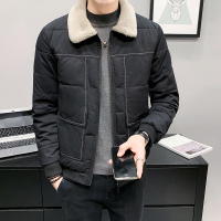 YUANSU棉衣男士冬季2020新款潮流帅气羽绒棉服冬天棉袄加厚保暖冬装外套棉衣