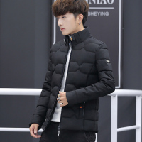 YUANSU男士外套冬季棉衣2020新款立领羽绒棉服时尚潮流男装加厚冬天棉袄棉衣