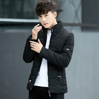 YUANSU男士外套冬季2020新款男装羽绒棉服时尚青年棉衣加厚保暖休闲棉袄棉衣