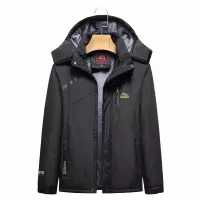 YUANSU户外情侣男女冬季登山棉服中老年加绒加厚棉衣爸爸冬装外套棉衣