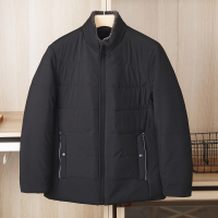 YUANSU加绒加厚中老年棉衣男冬季男士保暖棉服爸爸冬装外套爷爷棉袄老人棉衣