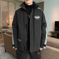 YUANSU男士棉衣2020冬季新款潮牌情侣棉袄短款羽绒棉服防寒工装加厚外套棉衣