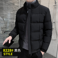 YUANSU冬季男士休闲棉服外套2020新款韩版修身棉衣潮流立领夹克短款棉衣棉衣