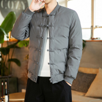 YUANSU复古中国风男装唐装棉袄男中老年棉衣男冬季加厚棉服短款大码外套棉衣