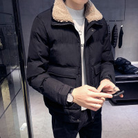 YUANSU冬季棉衣男士外套2020新款羽绒棉服男装加厚冬装潮流短款棉袄工装棉衣