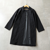 YUANSU北野U家岛国试衣间 秋季男士无缝压胶科技防水中长款派克风衣风衣