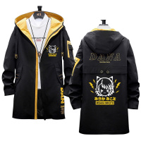 YUANSU某科学的超电磁炮动漫中长款风衣男装夹克外套炮姐御坂美琴衣服潮风衣