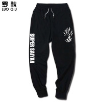 YUANSU赛亚人贝吉塔七龙珠孙悟空动漫束小脚裤卫裤子男女休闲长裤运动裤休闲裤