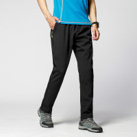 YUANSU男士户外冲锋裤防风保暖防水透气棉裤加绒运动裤徒步登山抓绒长裤休闲裤