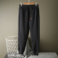 YUANSU挺阔有型!不再寒冷!冬季男士加绒加厚宽松休闲运动保暖束脚裤休闲裤