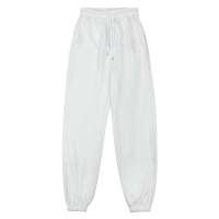 YUANSU这就是街舞3王一博同款白色裤子男女宽松休闲嘻哈舞蹈束脚裤情侣休闲裤