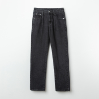 YUANSU大赖自制 直筒牛仔裤男秋冬宽松直筒韩版潮流休闲加绒流行长裤子休闲裤