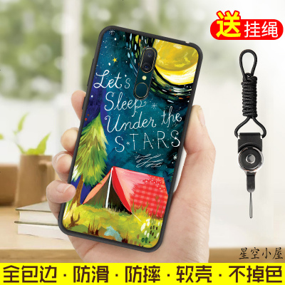 oppo A9X手机壳OPPO A9X保护套oopp创意软a9x全包防摔opp彩绘卡通