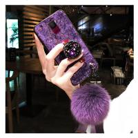 三星s9手机壳5.8寸保护套g9600潮牌S99608女g9608镶钻G960f带毛球