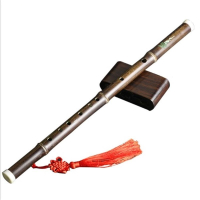 直笛长笛横笛笛子竹子短笛子竹膜入门初学子竹乐器初学者初级演奏 苦竹玉嘴黄笛