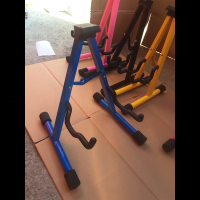 吉他架吉他架子折叠式吉他座吉他支架木吉他琴架 吉他A架黄色