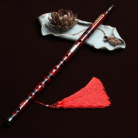 笛子精制演奏高级档专业初学成人入门横笛古风学生儿童零基础竹笛 一节[E调]赠配件