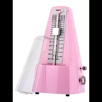 正品机械节拍器钢琴节拍器古筝吉他小提琴二胡节奏器 经典版【粉色】